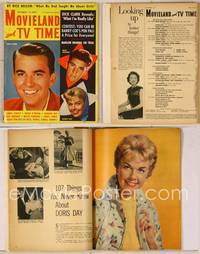 6z092 MOVIELAND magazine November 1958, portraits of Dick Clark, Rick Nelson & Doris Day!