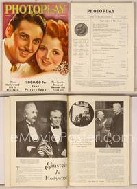 6z073 PHOTOPLAY magazine April 1931, artwork of Charles Farrell & Janet Gaynor by Earl Christy!