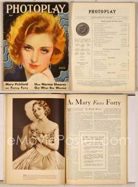 6z074 PHOTOPLAY magazine May 1931, wonderful art portrait of Marlene Dietrich by Earl Christy!