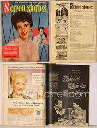 6z103 SCREEN STORIES magazine June 1953, Elizabeth Taylor & Lamas from The Girl Who Had Everything!