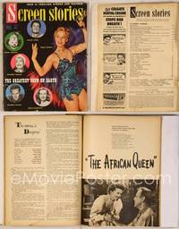 6z102 SCREEN STORIES magazine March 1952, Betty Hutton & co-stars from The Greatest Show on Earth!