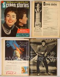 6z105 SCREEN STORIES magazine November 1957, Ann Blyth, Elvis breaks out in Jailhouse Rock!