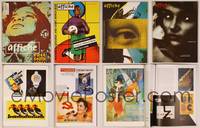 6z014 4 AFFICHE POSTER MAGAZINES '93-94 really cool international art from all over the world!