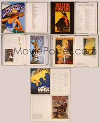 6z013 3 THEATER POSTER BOOKS Art of James McMullan, Broadway Posters, Theatre Posters!