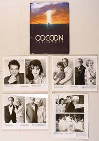 6z171 COCOON THE RETURN presskit '88 Courtney Cox, Don Ameche, Wilford Brimley, Hume Cronyn