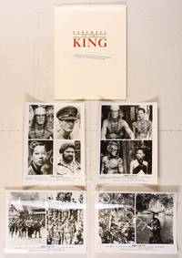 6z179 FAREWELL TO THE KING presskit '89 John Milius directed, Nick Nolte as king of jungle!