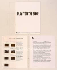 6z200 PLAY IT TO THE BONE presskit '99 Antonio Banderas, Woody Harrelson