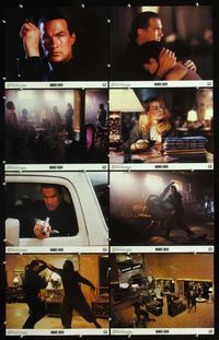 7a400 MARKED FOR DEATH 8 color 11x14 stills '90 tough guy Steven Seagal is a good cop in a bad mood