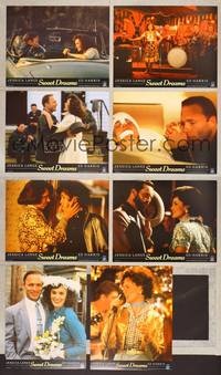 7a560 SWEET DREAMS 8 English LCs '85 pretty Jessica Lange & Ed Harris in Patsy Cline bio!