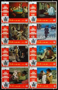 7a010 5 CARD STUD 8 LCs '68 cowboys Dean Martin & Robert Mitchum play poker!