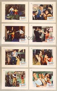 7a048 BLINDFOLD  8 LCs '66 Rock Hudson, Claudia Cardinale, Jack Warden!