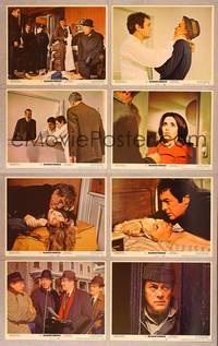 7a056 BOSTON STRANGLER 8 LCs '68 Tony Curtis, Henry Fonda, he killed thirteen girls!