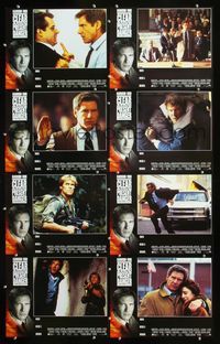 7a090 CLEAR & PRESENT DANGER 8 int'l LCs '94 Harrison Ford as a soldier for truth!
