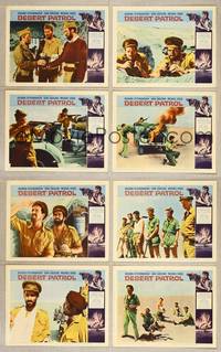 7a105 SEA OF SAND  8 LCs '62 Richard Attenborough, John Gregson, WWII in north Africa!