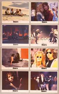 7a135 DOORS 8 LCs '90 cool images of Val Kilmer as Jim Morrison, directed by Oliver Stone!