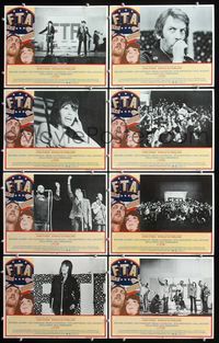 7a155 F.T.A. 8 LCs '72 Jane Fonda & Donald Sutherland, anti-Vietnam war documentary!