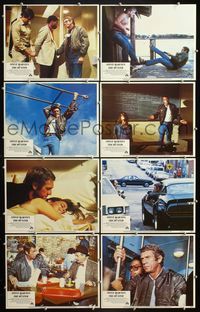 7a247 HUNTER  8 LCs '80 great action images of bounty hunter Steve McQueen!