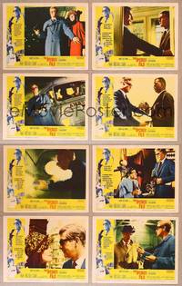 7a281 IPCRESS FILE 8 LCs '65 Michael Caine in the spy story of the century!