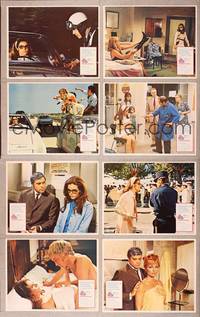 7a337 LADY IN THE CAR WITH GLASSES & A GUN 8 LCs '70 pretty Samantha Eggar & Oliver Reed!