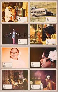 7a339 LADY SINGS THE BLUES 8 LCs '72 images of Diana Ross as Billie Holiday!