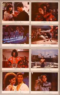 7a349 LAST DRAGON  8 LCs '85 Berry Gordy production w/martial artist Taimak, Vanity!