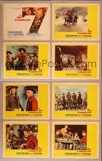 7a377 MAGNIFICENT SEVEN 8 LCs '60 Yul Brynner, Steve McQueen, John Sturges' 7 Samurai western!