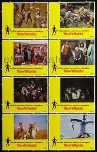 7a390 MAN OF LA MANCHA 8 LCs '72 Peter O'Toole, Sophia Loren, story of Don Quixote!