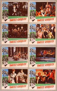 7a559 SWEET CHARITY  8 LCs '69 Bob Fosse musical starring Shirley MacLaine, it's all about love!