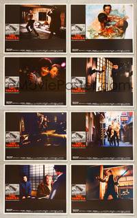 7a646 YAKUZA 8 LCs '75 Robert Mitchum, Paul Schrader, cool sword, rose & shotgun image!