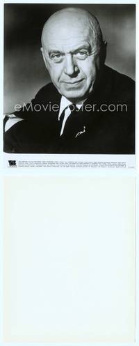 7b224 CARDINAL 8x10 still '64 close portrait of intense director Otto Preminger in suit & tie!