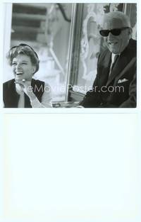 7b352 GUESS WHO'S COMING TO DINNER 7.25x9.5 still '67 Spencer Tracy & Katharine Hepburn laughing!