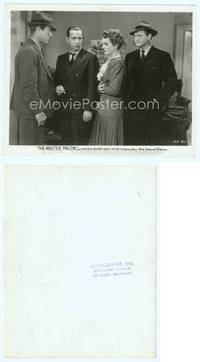 7b478 MALTESE FALCON 8x10 still '41 Humphrey Bogart, Mary Astor, Barton MacLane & Ward Bond!