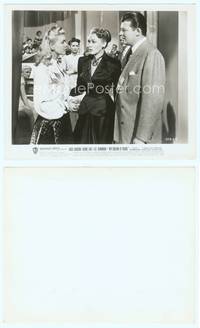 7b516 MY DREAM IS YOURS 8x10 still '49 3-shot of Jack Carson, Doris Day & Eve Arden!