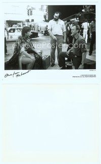 7b545 ONE FROM THE HEART candid 8x10 still '82 Francis Ford Coppola directing Forrest & Kinski!
