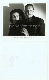7b583 REPORTED MISSING 8x10 still '37 great moody close up of William Gargan & Jean Rogers!