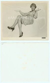 7b637 SOME LIKE IT HOT 8x10 still '59 great close up of Jack Lemmon full-length in drag!