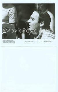 7b658 STAR CHAMBER candid 8x10 still '83 close up of director Peter Hyams on the set!