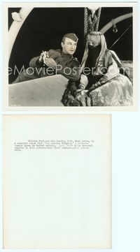 7b695 TWO ARABIAN KNIGHTS 8x10 still '27 great close up of William Boyd & veiled Mary Astor!