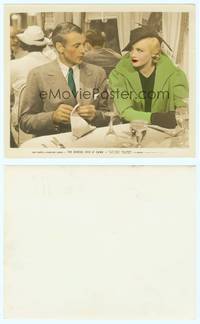 7b041 GENERAL DIED AT DAWN color 8x10 still '36 best close up of Gary Cooper & Madeleine Carroll!