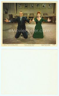 7b089 SILK STOCKINGS Eng/US color 8x10 still #11 '57 best image of Fred Astaire & Janis Paige!