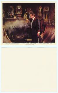 7b106 TIME MACHINE Eng/US color 8x10 still #6 '60 great c/u of Rod Taylor in room full of clocks!