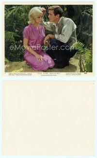 7b107 TIME MACHINE Eng/US color 8x10 still #9 '60 close up of Rod Taylor & Yvette Mimieux as Weena!