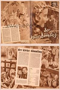 7c212 TOM THUMB German program '58 George Pal, many different fx images of tiny Russ Tamblyn!