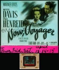 7c039 NOW VOYAGER glass slide '42 most classic romantic tearjerker, Bette Davis, Paul Henreid