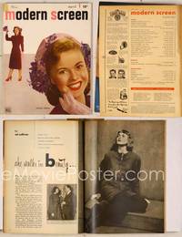 7c090 MODERN SCREEN magazine April 1947, two great images of Shirley Temple by Nikolas Muray!