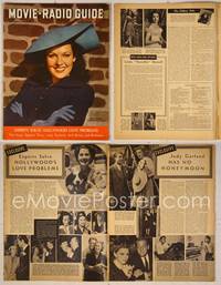 7c105 MOVIE & RADIO GUIDE magazine September 6-12, 1941, 17 year-old Linda Tweedles Darnell!