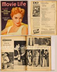 7c091 MOVIE LIFE magazine September 1953, sexy c/u of Janet Leigh from Walking My Baby Back Home!