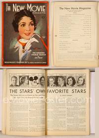 7c083 NEW MOVIE MAGAZINE magazine July 1930, Vol. 2 #1, art of Lila Lee by Penrhyn Stanlaws!
