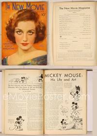 7c082 NEW MOVIE MAGAZINE magazine May 1930, Vol. 1 #6, art of Joan Crawford by J. Knowles Hare!