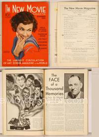 7c086 NEW MOVIE MAGAZINE magazine November 1930, super young Maureen O'Sullivan by Penrhyn Stanlaws
